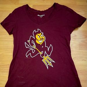 Champion: ASU Sun Devils Short-Sleeve Tee (Small)